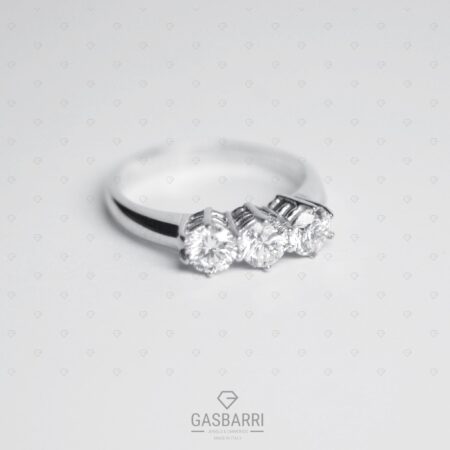 Anello Trilogy 0.90 D-IF GIA
