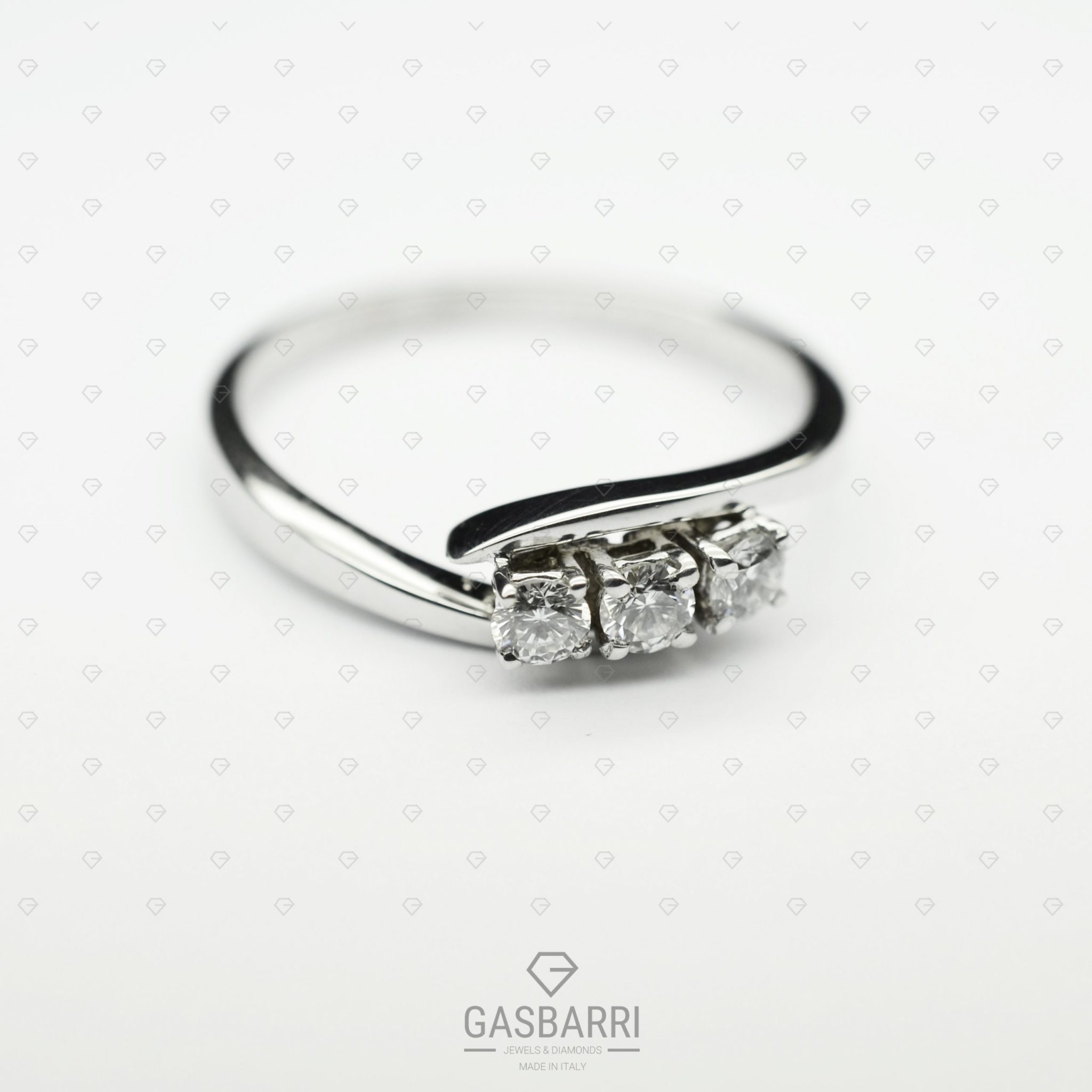 Anello Trilogy Delfino D-VVS1