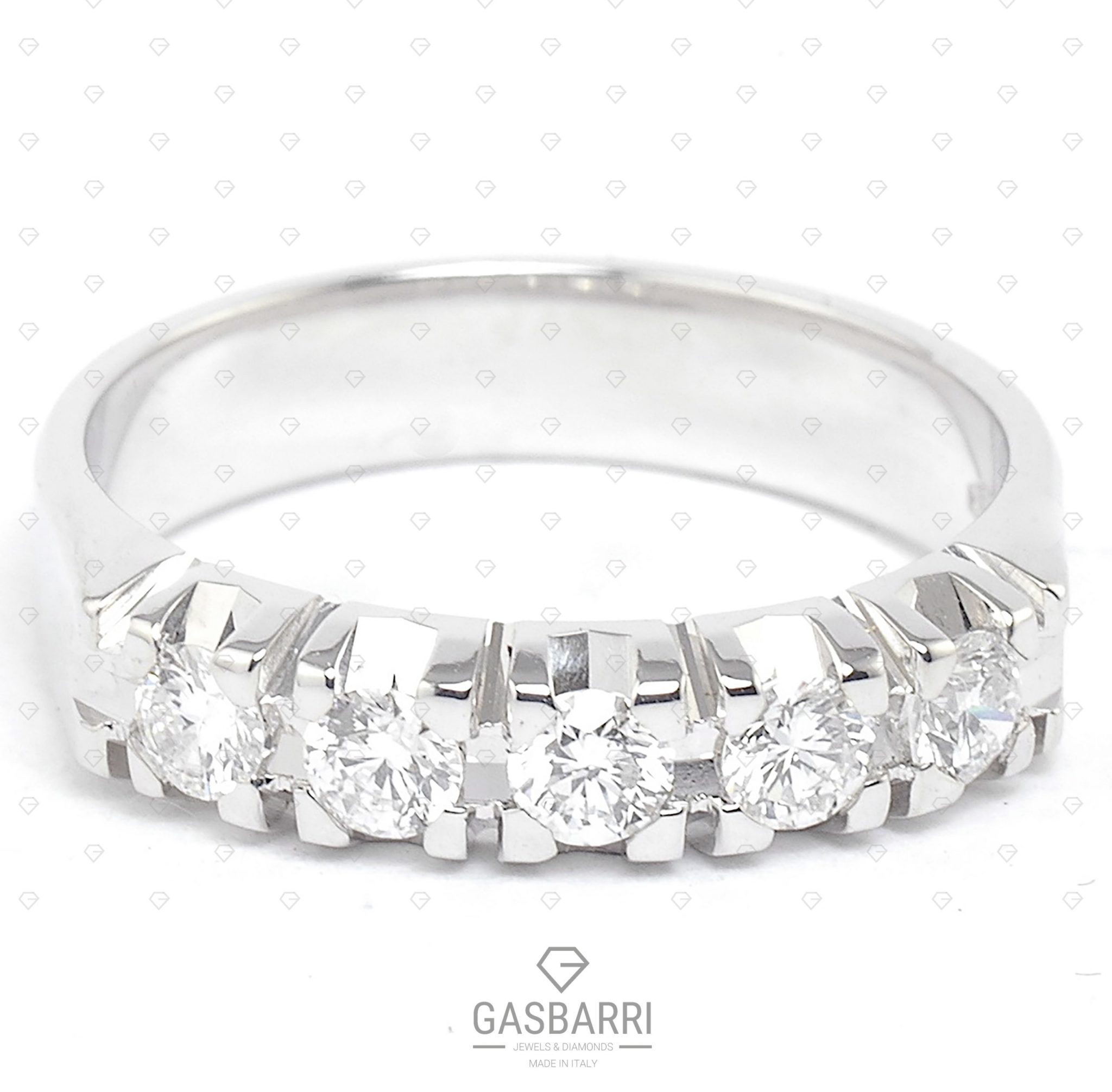 Anello fedina 0,50 ct. F-VVS1