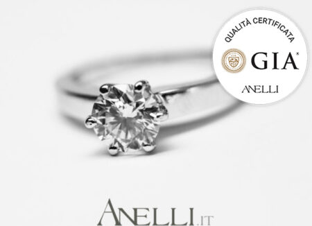 Solitario Diamante 1 Carato D-IF certificato GIA