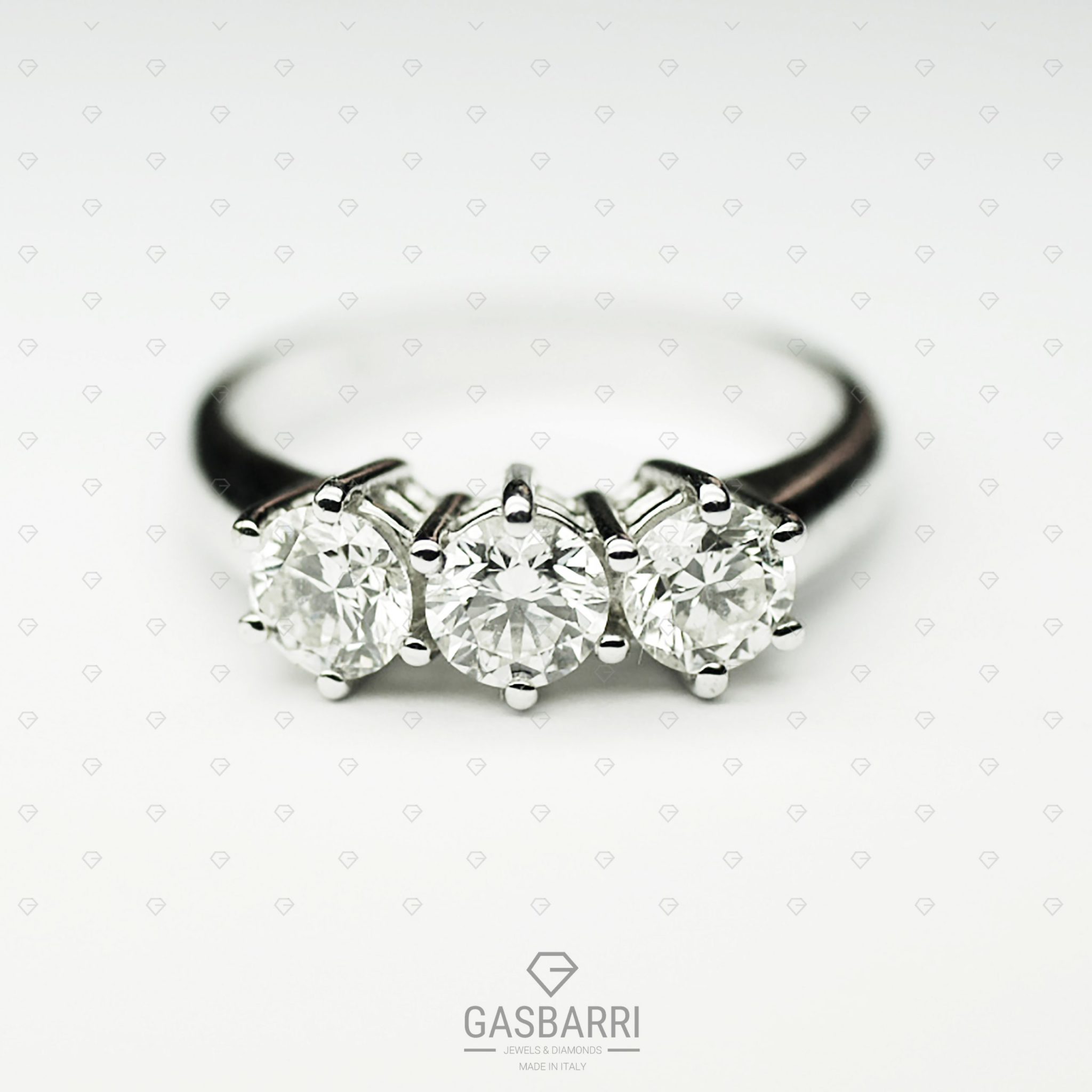 Trilogy 1 Carato D-IF certificato GIA