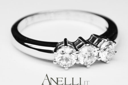 Trilogy con Diamanti 0,51 carati F-IF