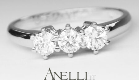 Trilogy con Diamanti 0,60 carati F-IF