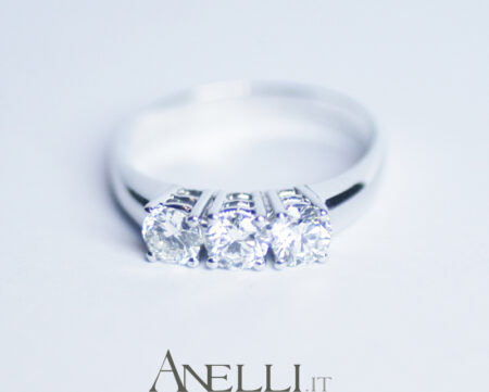 Trilogy Ring 0.54 ct D-VVS1
