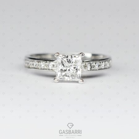 Anello Diamante Princess