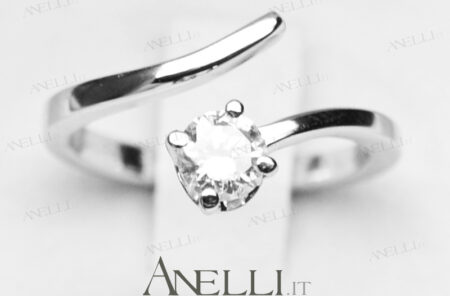 Anello Serpente 0.45 carati F-VS1