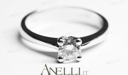 Anello Solitario 0.35 ct D-VS1 GIA