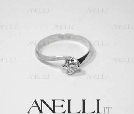 Anello Solitario Valentino 0,16 carati