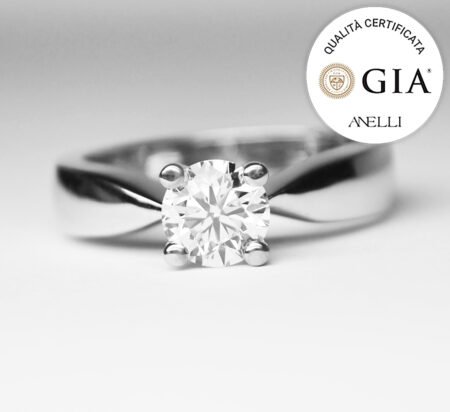 Anello Solitario 1 Carato D-VS1 GIA America