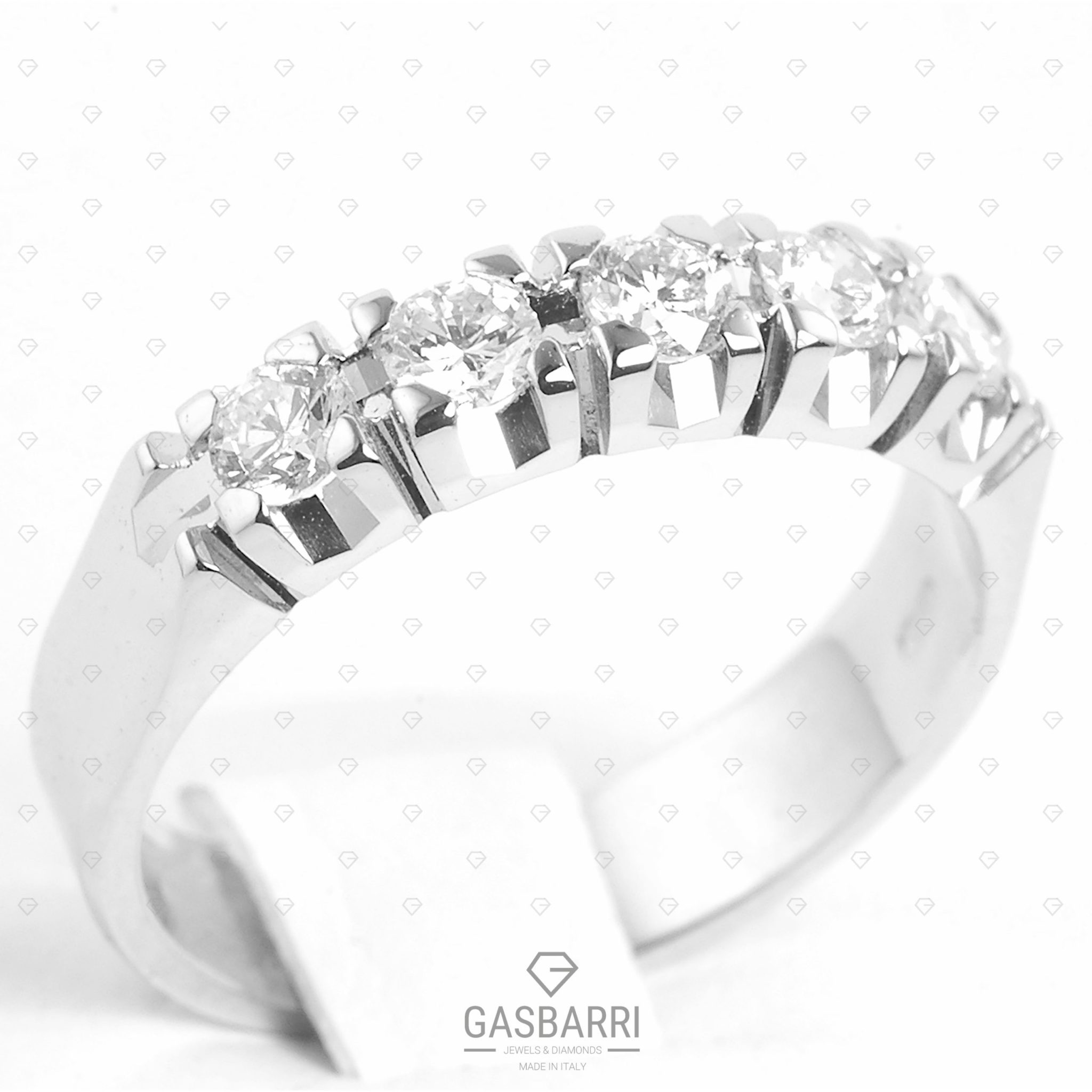 Fedina 5 diamanti 0,60 ct. F-VVS1