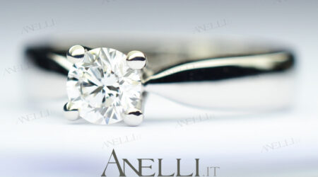 Solitario con Diamante da collezione 0.30 ct D-IF GIA