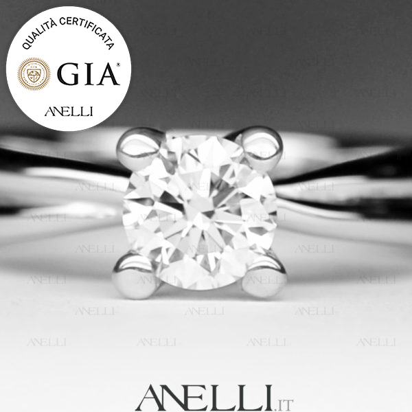 Solitario con Diamante da collezione 0.60 carati D-IF GIA