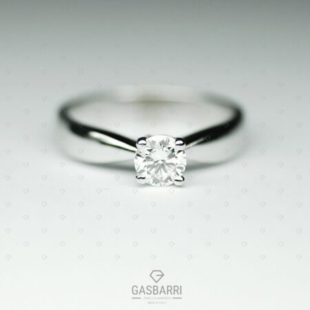 Solitario con Diamante da Mezzo Carato - colore F purezza VVS1