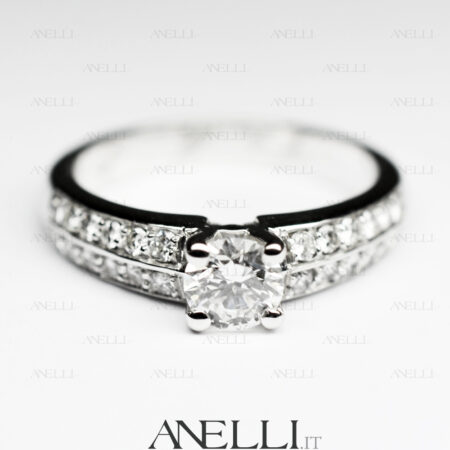 Solitario con Diamanti colore D purezza IF