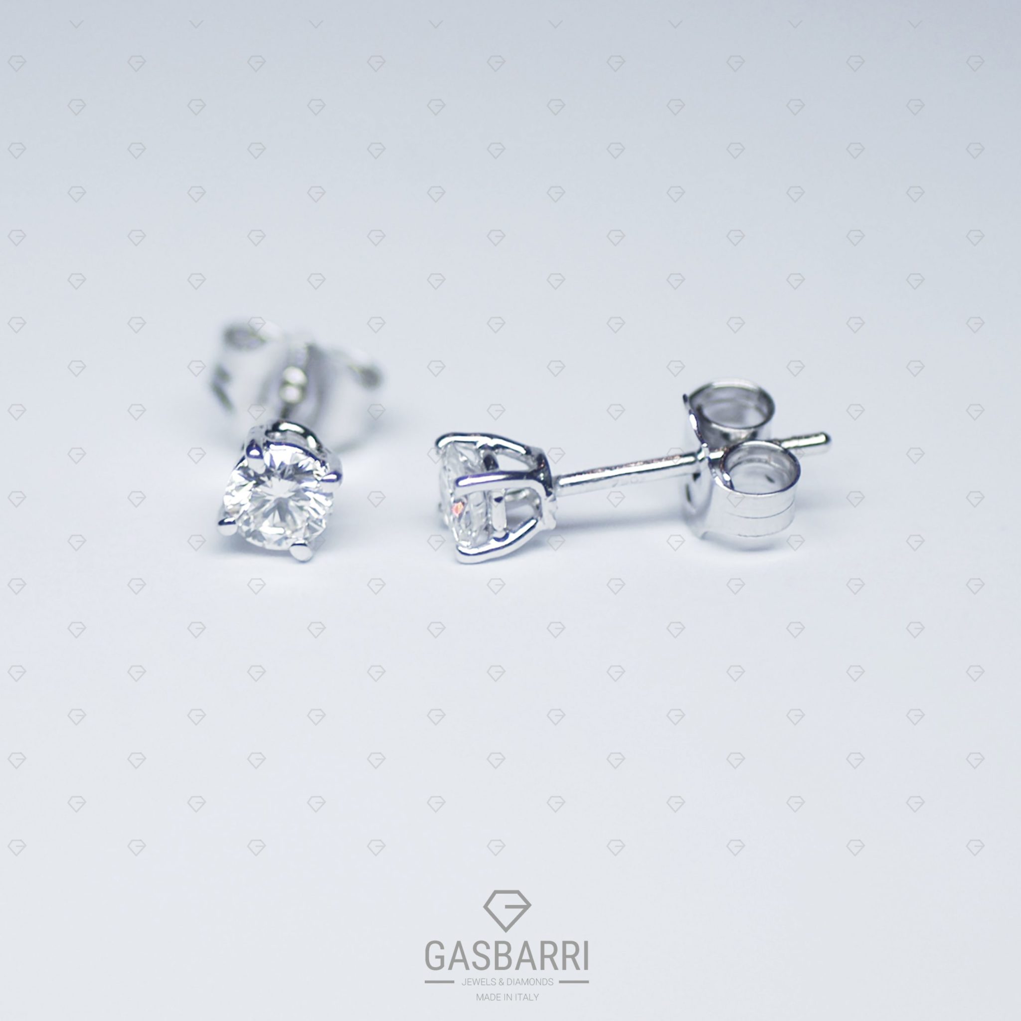 Orecchini 0.50 Carati F-IF