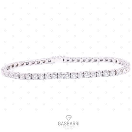 Bracciale Tennis con Diamanti 10 carati G-VS1