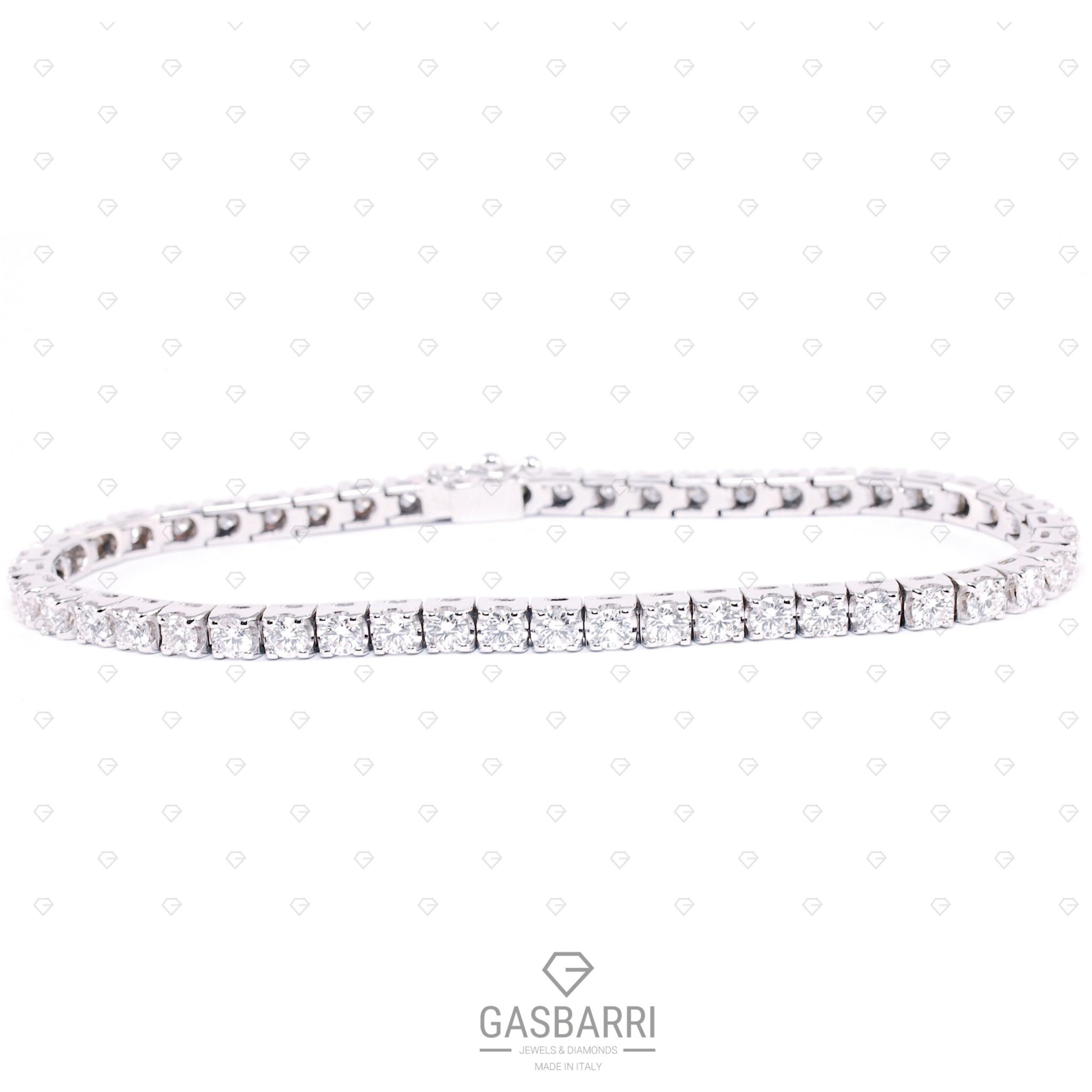 Bracciale Tennis con Diamanti 10 carati G-VS1