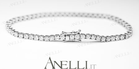 Bracciale Tennis 5 carati Colore D purezza IF