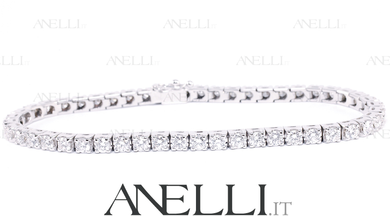 Bracciale tennis di 4,80 carati