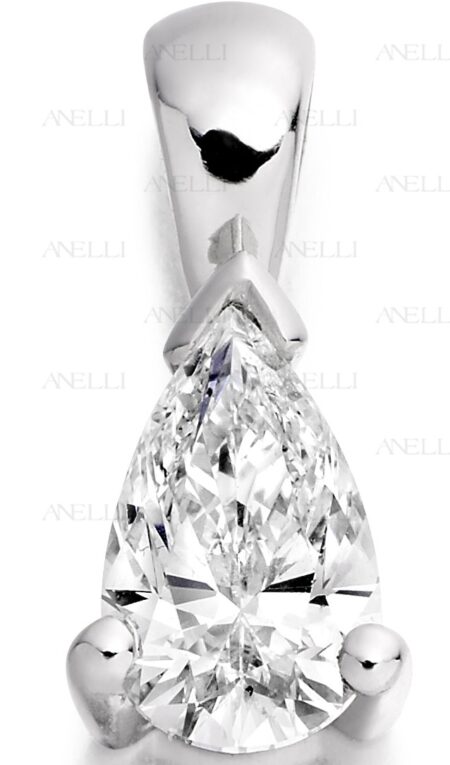 Ciondolo Diamante Goccia 0.80 carati G-VS1