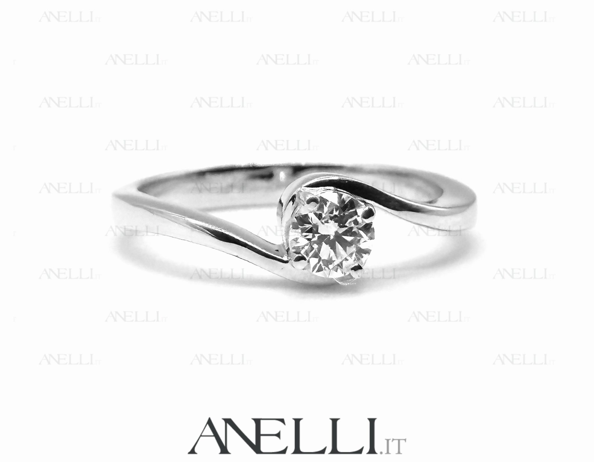 Anello 0.40 D-IF Triplo Excellent GIA