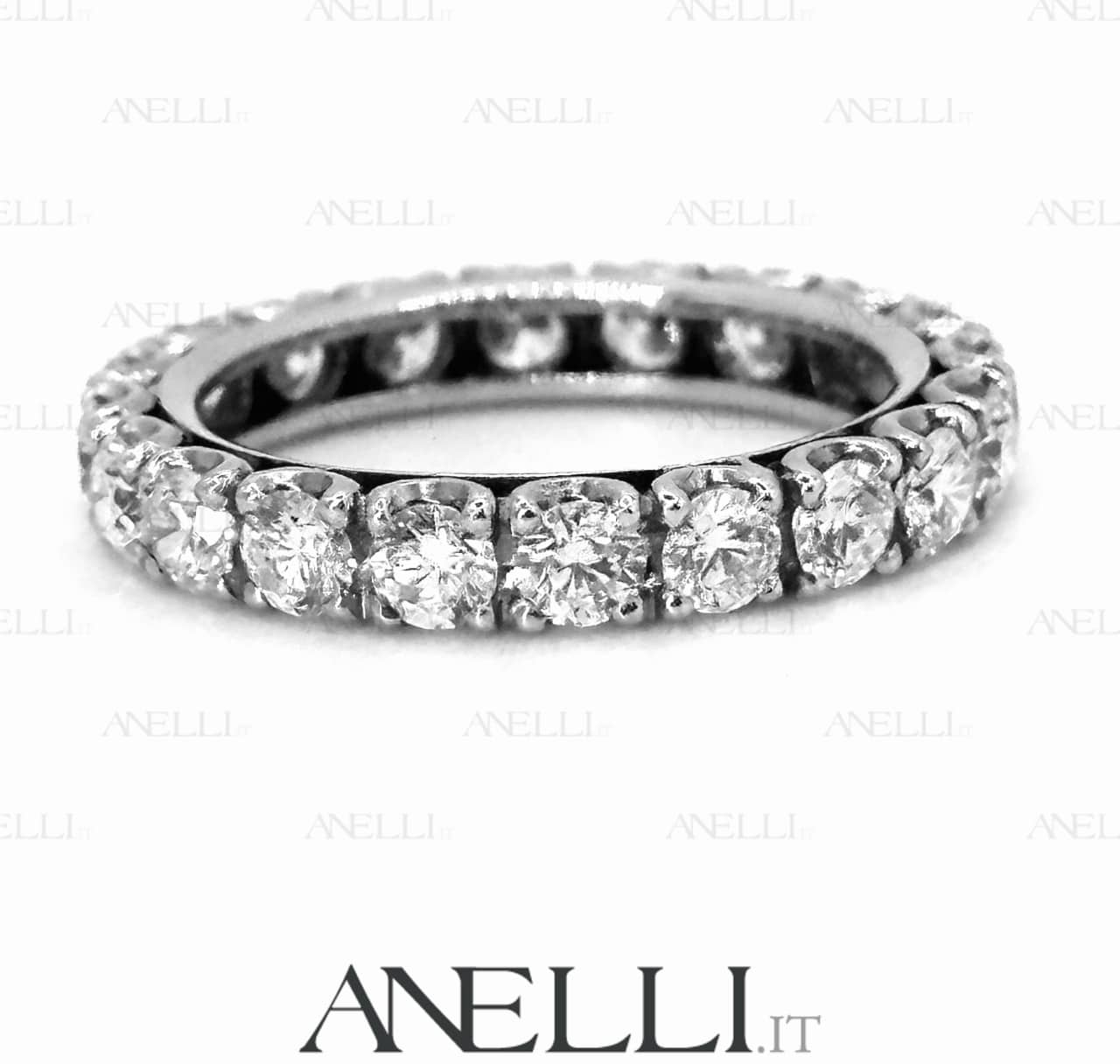 Eternity Diamanti 2 Carati F-IF