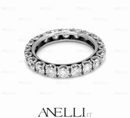 2.50 carats eternity ring D-VVS1